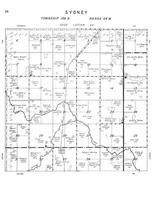 Sydney Township, Beaver Creek, Buffalo Creek, Stutsman County 1958